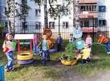 Ландшафтный дизайн в детском саду